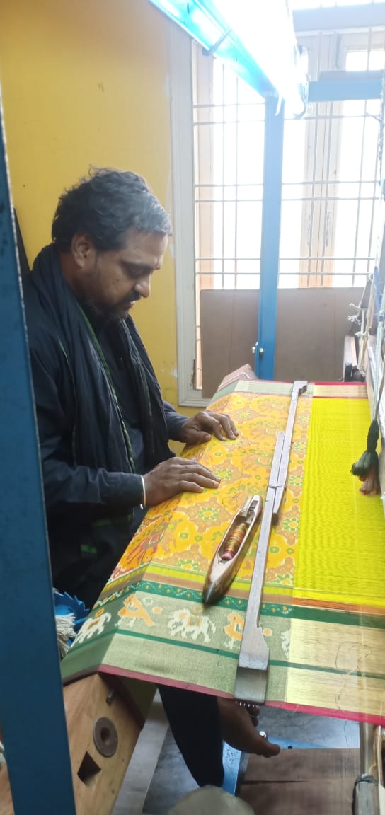Ikkat manufacturing 