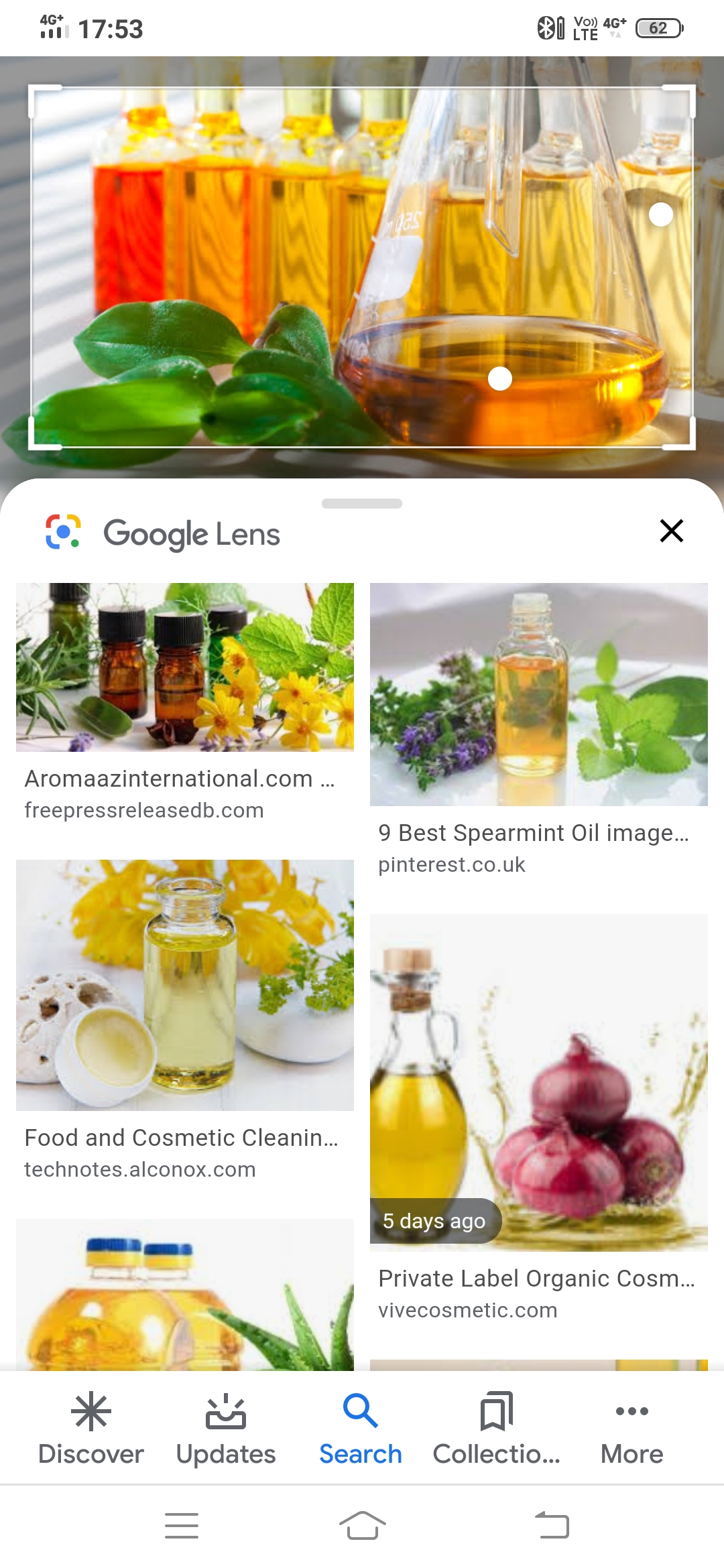 Organic oil manufacturing 